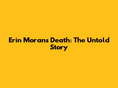 Erin Moran's Death: The Untold Story