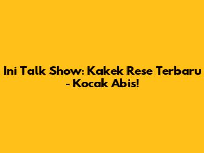 Ini Talk Show: Kakek Rese Terbaru - Kocak Abis!